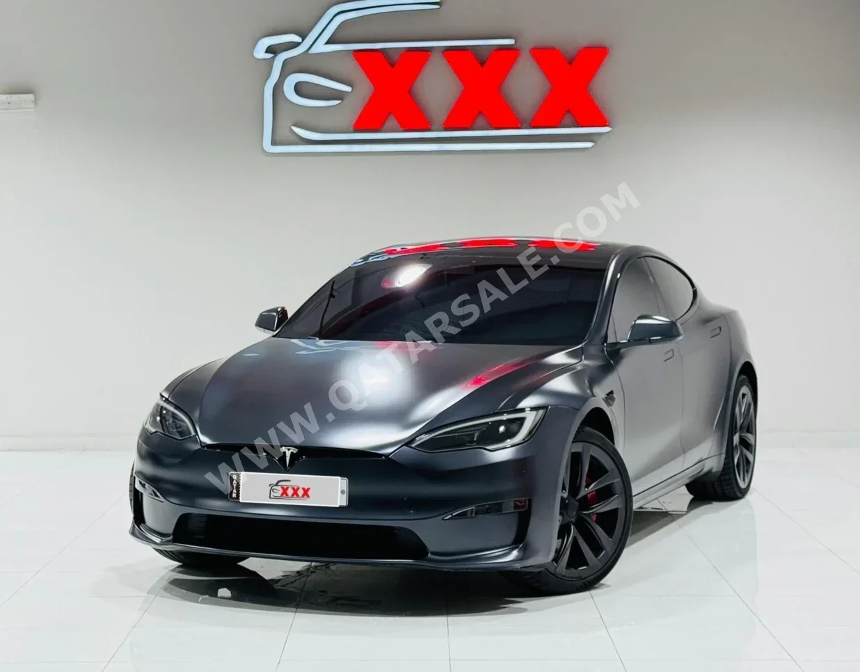 Tesla  Model S  Plaid  2024  Automatic  17,000 Km  4 Cylinder  All Wheel Drive (AWD)  Sedan  Gray  With Warranty