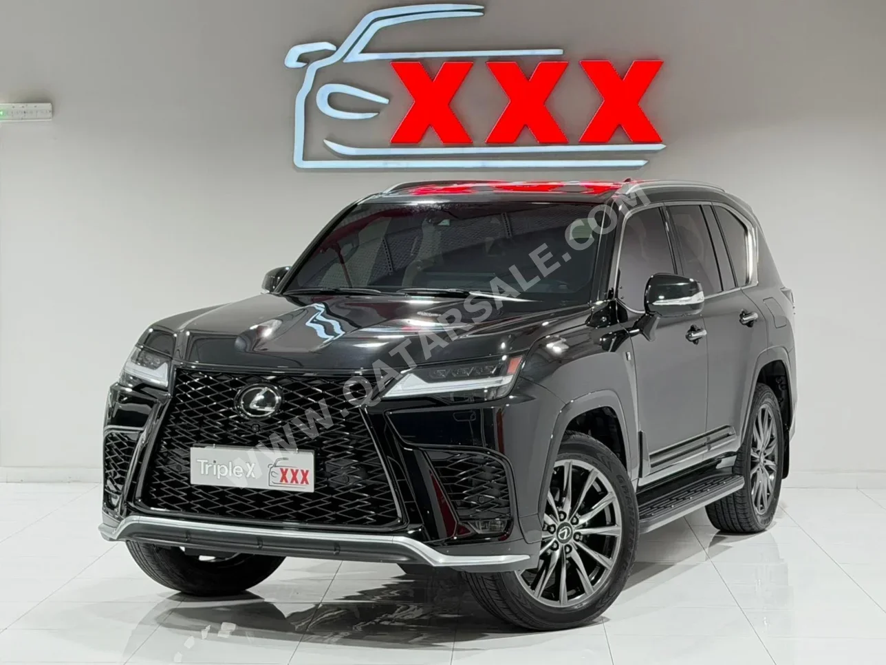 Lexus LX 600 F Sport 2023 Automatic 62,000 Km 6 Cylinder Four Wheel Drive (4WD) SUV Black With Warranty