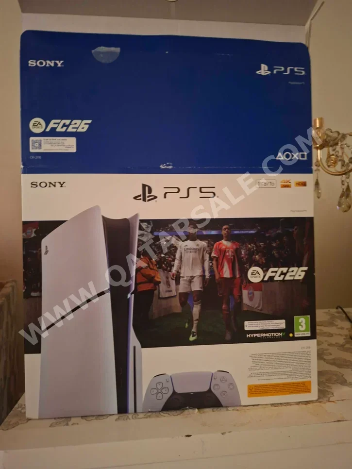اجهزة العاب الفديو - سوني  - بلاي ستيشن 5 ديسك  - 1 تيرابايت
