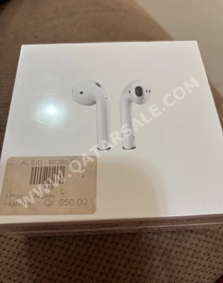 سماعات الأذن والرأس - ايربودز  ابل  - أبيض  ايربودز