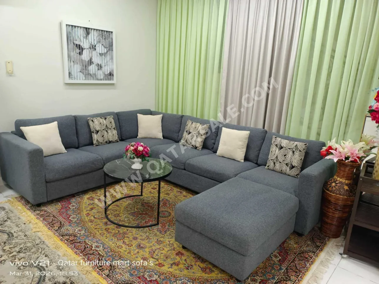 Sofas, Couches & Chairs IKEA  Corner Sofas  - Fabric  - Gray