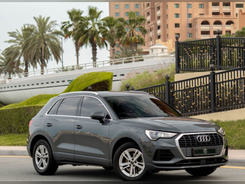 اودي  كيو 3  3.0 تي اف اس اي  2021  اوتوماتيك  50,000 كم  6 سلندر  دفع كلي مستمر  اس يو في  رمادي وأسود  تحت الضمان