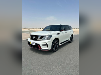 Nissan  Patrol  Nismo  2019  Automatic  125,622 Km  8 Cylinder  Four Wheel Drive (4WD)  SUV  White