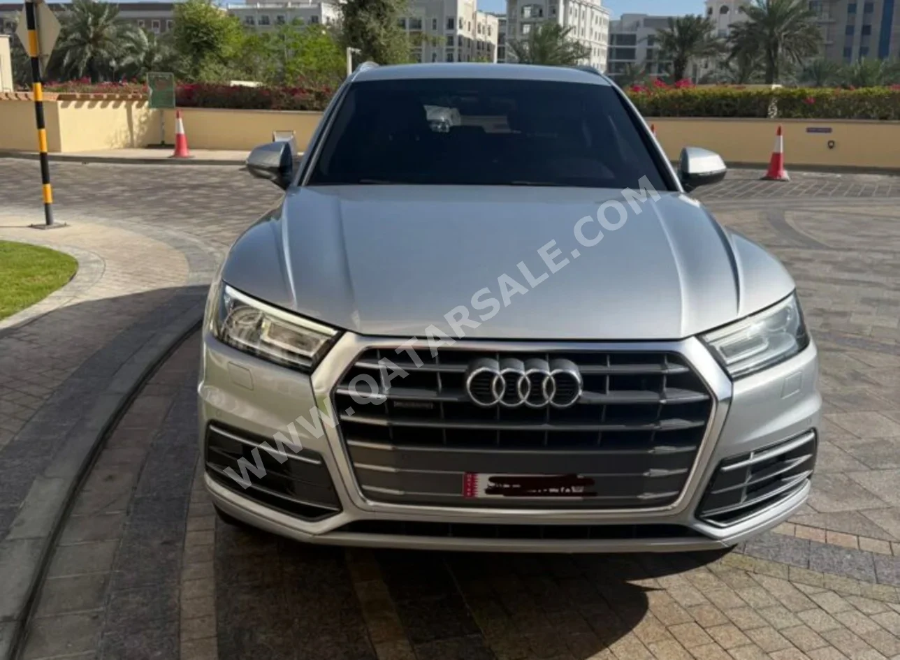 Audi Q5 45 TFSI Quattro 2018 Automatic 110,000 Km 4 Cylinder All Wheel Drive (AWD) SUV Silver