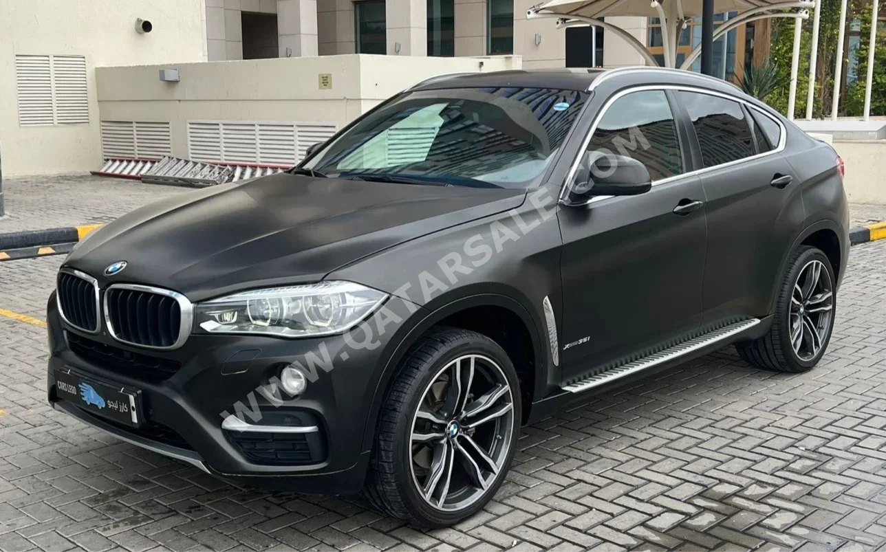 BMW  X-Series  X6  2016  Automatic  33,000 Km  6 Cylinder  Four Wheel Drive (4WD)  SUV  Black