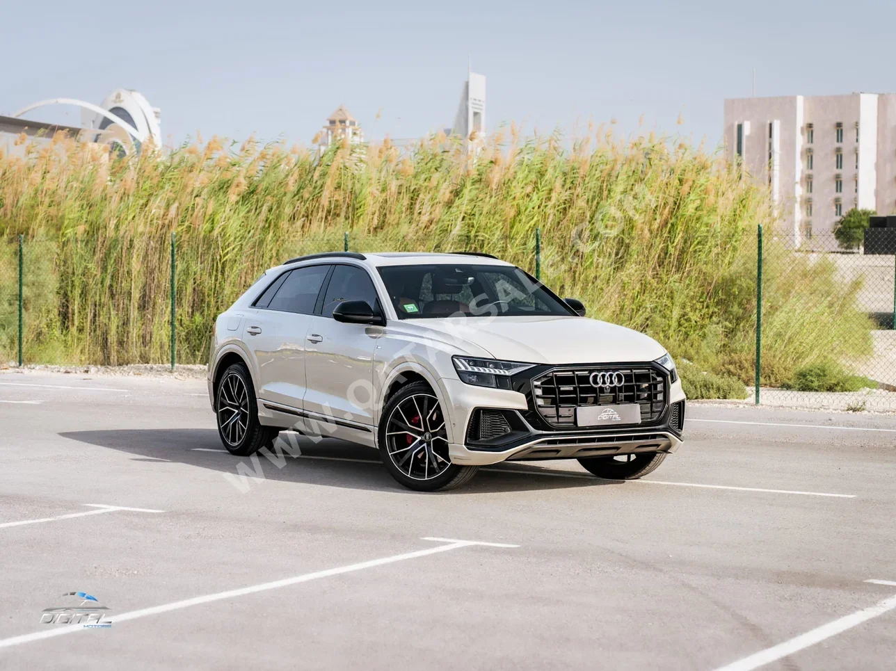 Audi  Q8  S-Line  2022  Automatic  32,180 Km  6 Cylinder  All Wheel Drive (AWD)  SUV  White