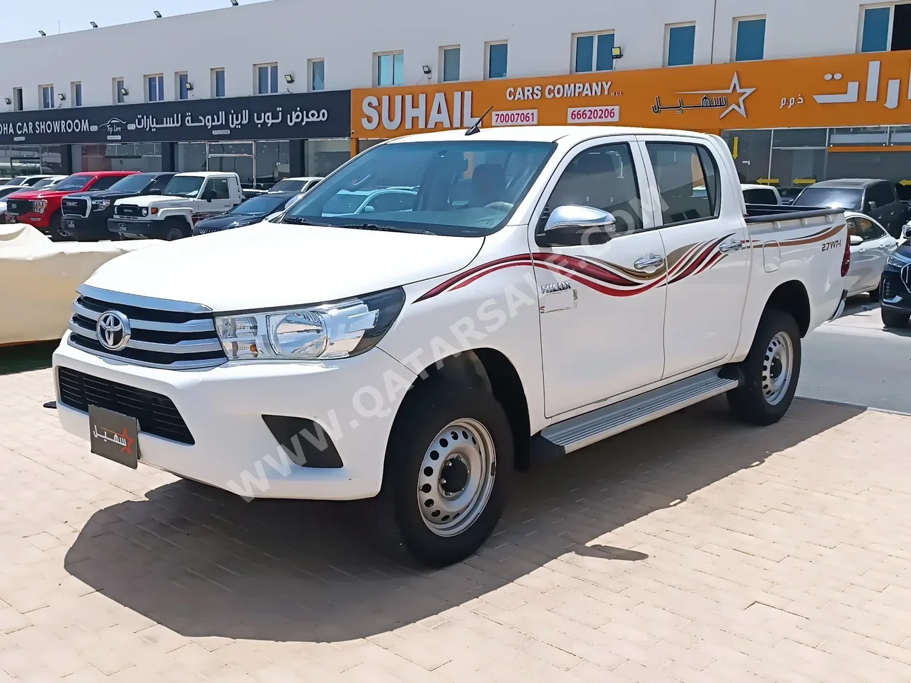 Toyota  Hilux  2021  Automatic  166,000 Km  4 Cylinder  Four Wheel Drive (4WD)  Pick Up  White