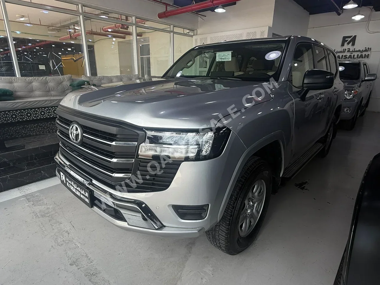 Toyota  Land Cruiser  GX  2024  Automatic  44,000 Km  6 Cylinder  Four Wheel Drive (4WD)  SUV  Silver  With Warranty