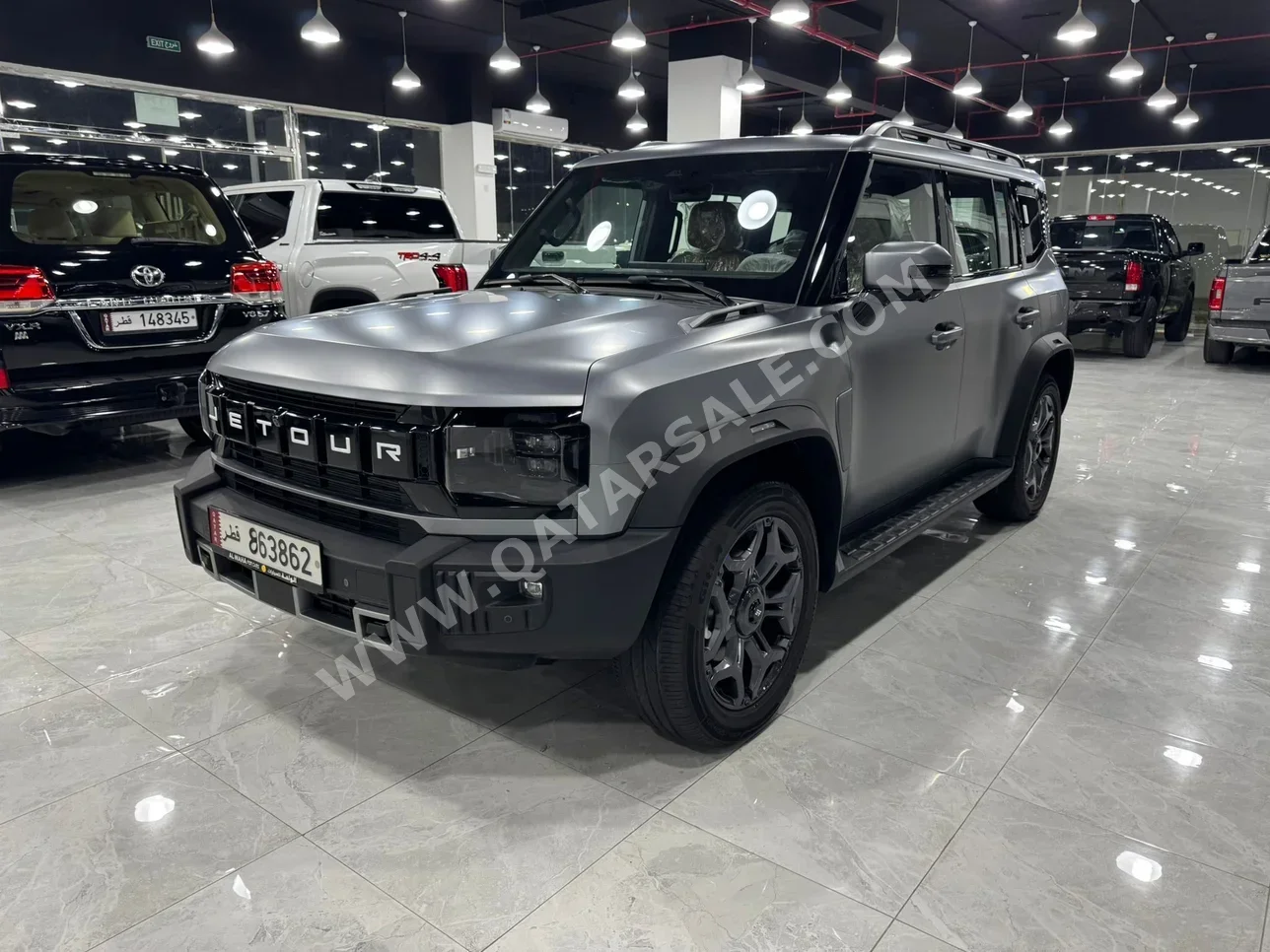 Jetour  T2  Luxury  2025  Automatic  600 Km  4 Cylinder  Four Wheel Drive (4WD)  SUV  Gray  With Warranty