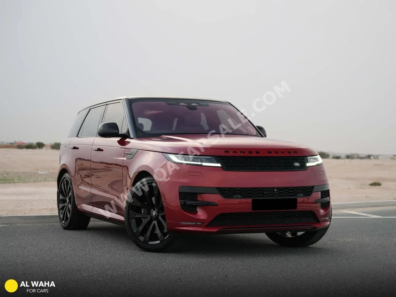 Land Rover  Range Rover  Sport  2023  Automatic  41,000 Km  6 Cylinder  Four Wheel Drive (4WD)  SUV  Red  With Warranty