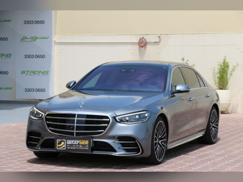 Mercedes-Benz  S-Class  450  2021  Automatic  50,000 Km  6 Cylinder  Rear Wheel Drive (RWD)  Sedan  Gray