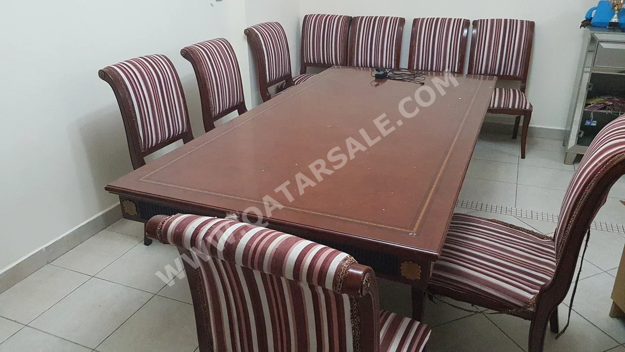 Dining Table with Chairs  - Brown