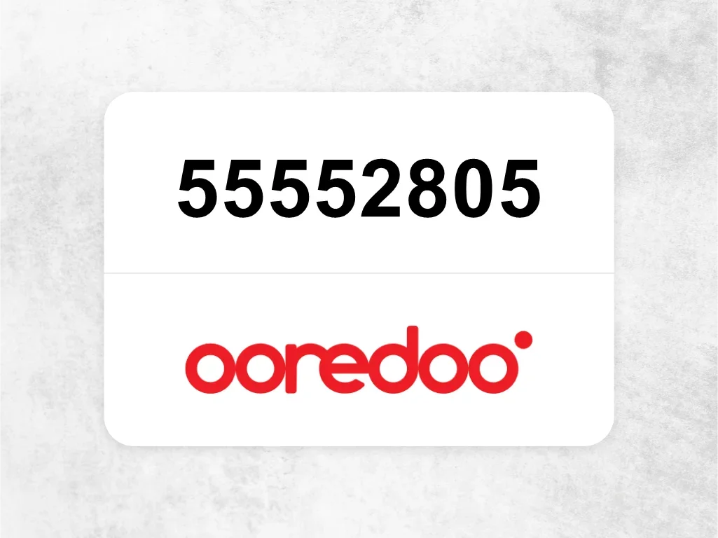 Ooredoo Mobile Phone  55552805