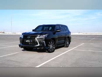 Lexus  LX  570 S  2019  Automatic  78,000 Km  8 Cylinder  Four Wheel Drive (4WD)  SUV  Black