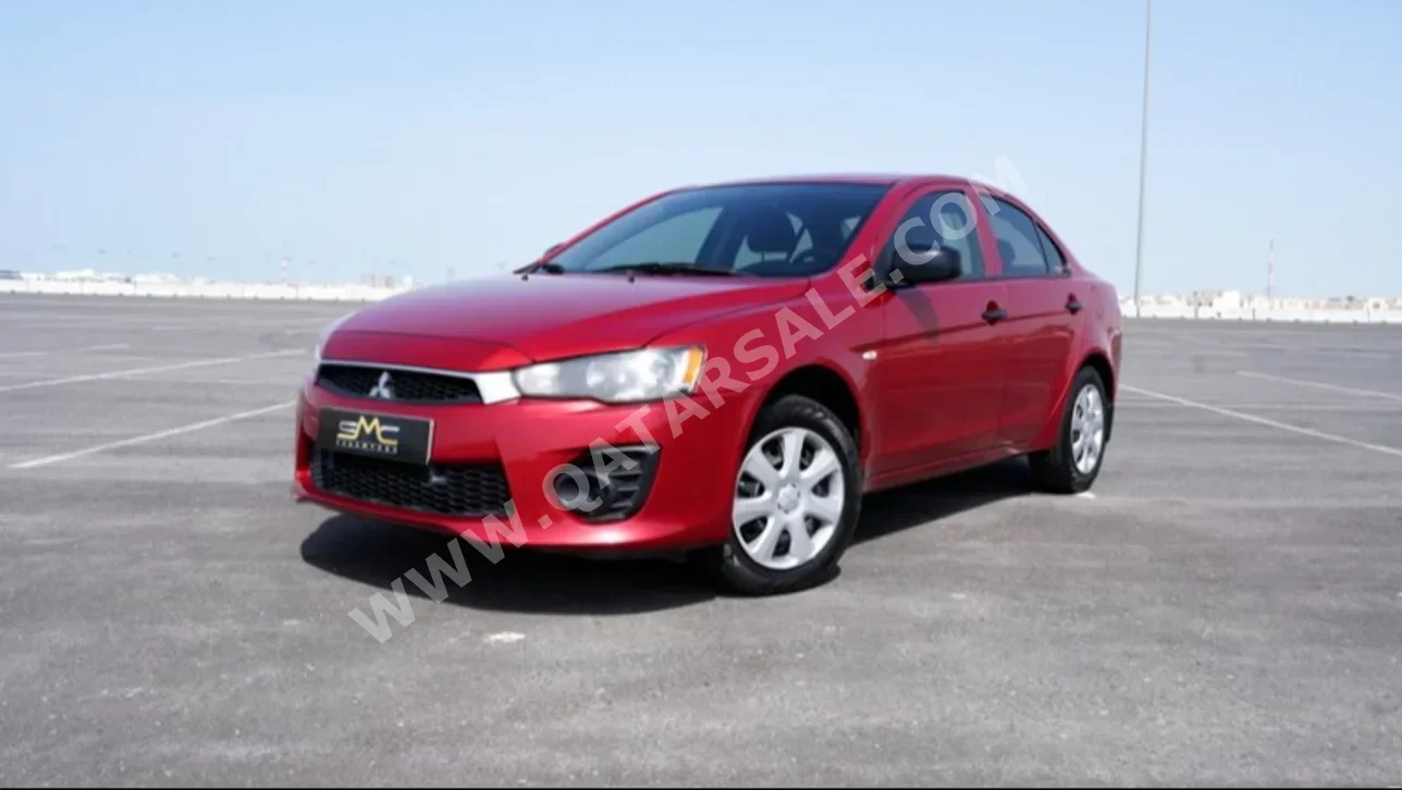 Mitsubishi  Lancer  EX  2017  Automatic  189,000 Km  4 Cylinder  Front Wheel Drive (FWD)  Sedan  Red