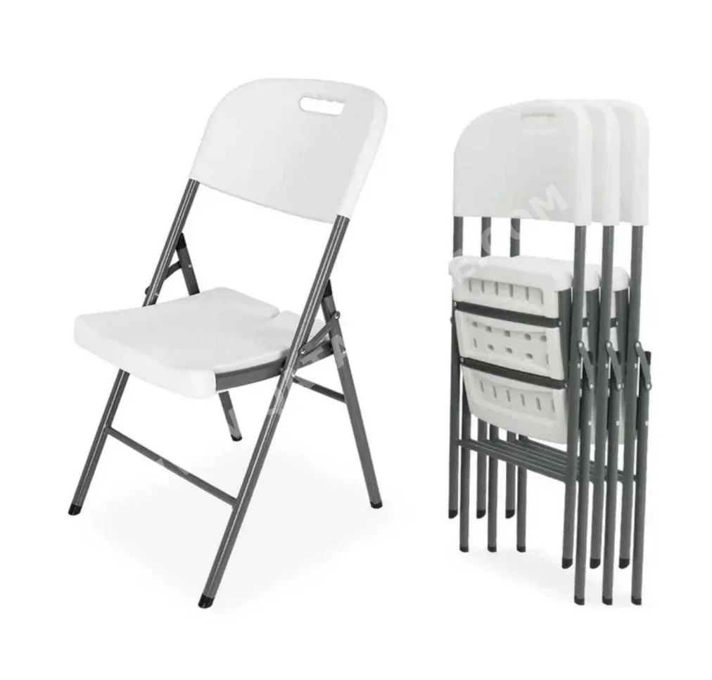 الكراسي والمقاعد - أبيض  - قطعة مفردة