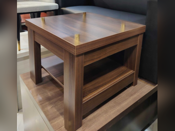 الطاولات والخزائن الجانبية منضدة القهوة  - لايف ستايل  - ام دي اف  - بنى