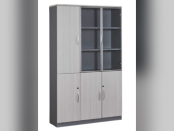 مكتبات و وحدات رفوف وحدة رفوف مع أبواب  - لايف ستايل  - متعدد الألوان  - مع صناديق