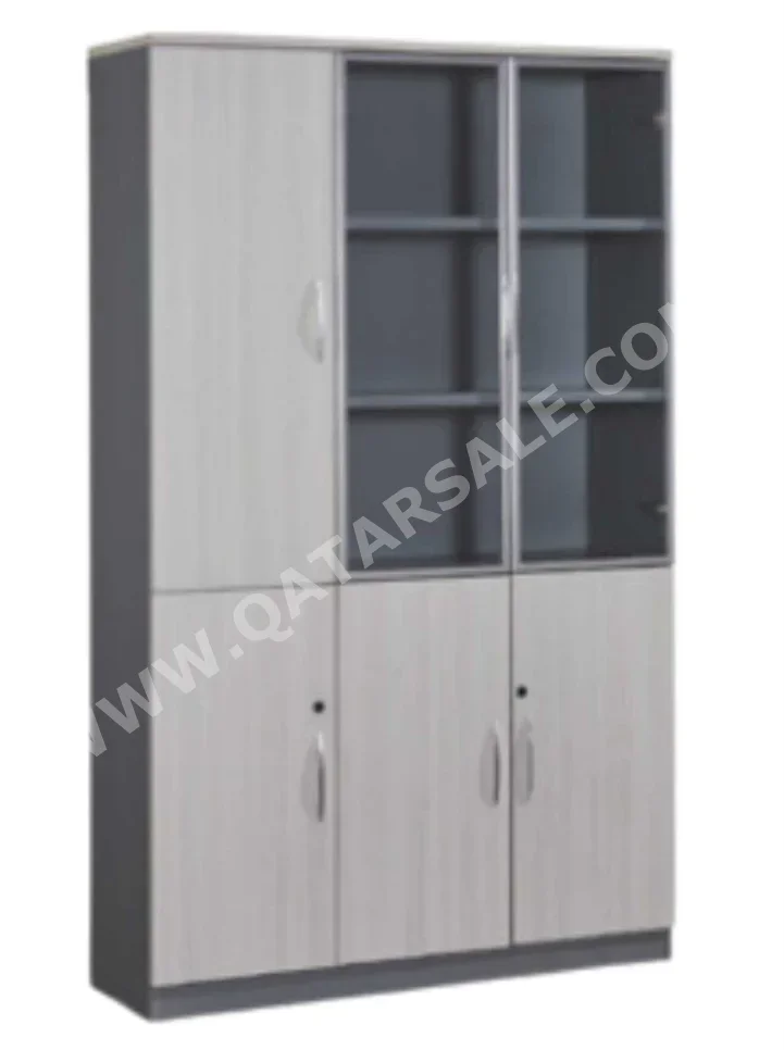 Bookcases & Shelving Units Shelving Unit with Doors  - Lifestyle  - Multicolor  - With Boxes