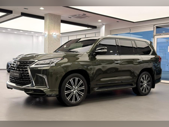 Lexus  LX  570 S  2021  Automatic  140,000 Km  8 Cylinder  Four Wheel Drive (4WD)  SUV  Green