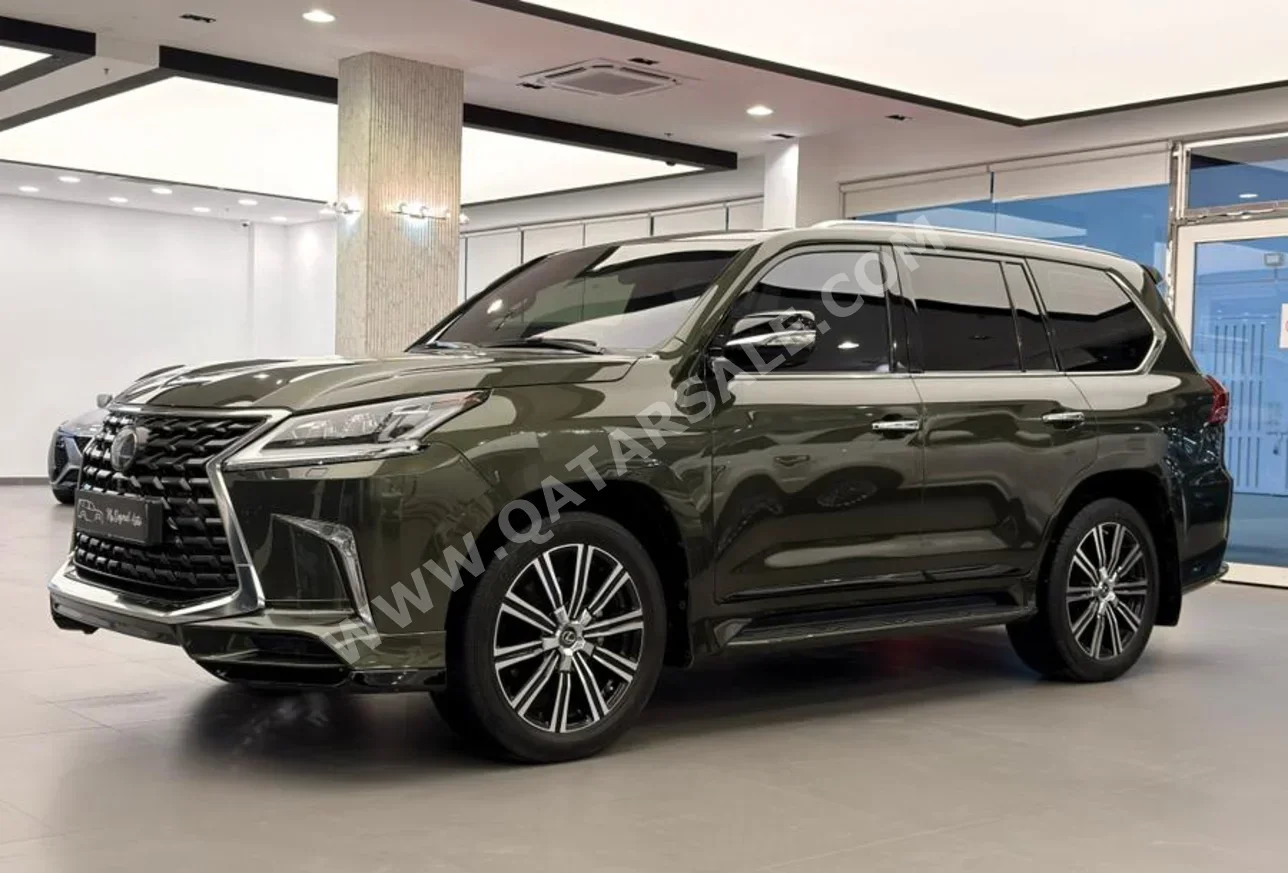 Lexus  LX  570 S  2021  Automatic  140,000 Km  8 Cylinder  Four Wheel Drive (4WD)  SUV  Green
