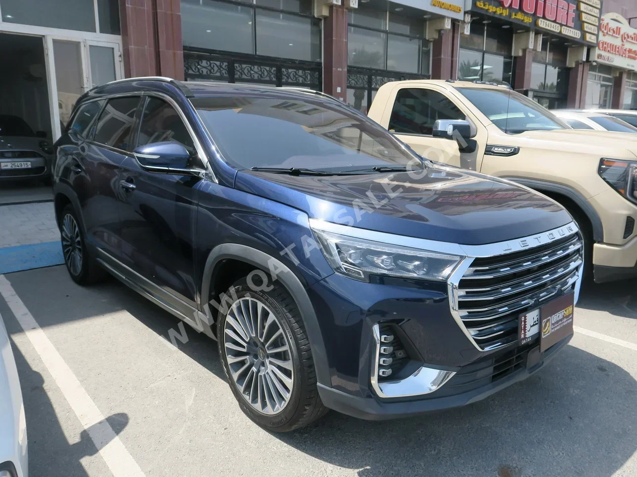 Jetour  X90  2023  Automatic  120,000 Km  4 Cylinder  Four Wheel Drive (4WD)  SUV  Dark Blue  With Warranty