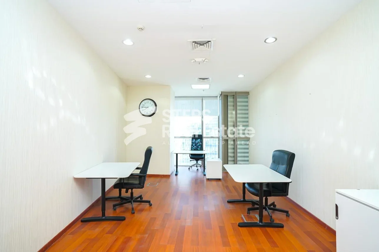 Commercial Offices - Fully Furnished  - Doha  - West Bay