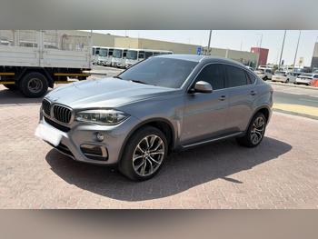 بي ام دبليو  الفئة - اكس  اكس 6  2016  اوتوماتيك  130,000 كم  6 سلندر  دفع رباعي  اس يو في  رمادي