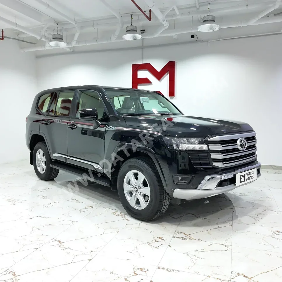 Toyota  Land Cruiser  GXR  2025  Automatic  0 Km  6 Cylinder  Four Wheel Drive (4WD)  SUV  Black  With Warranty