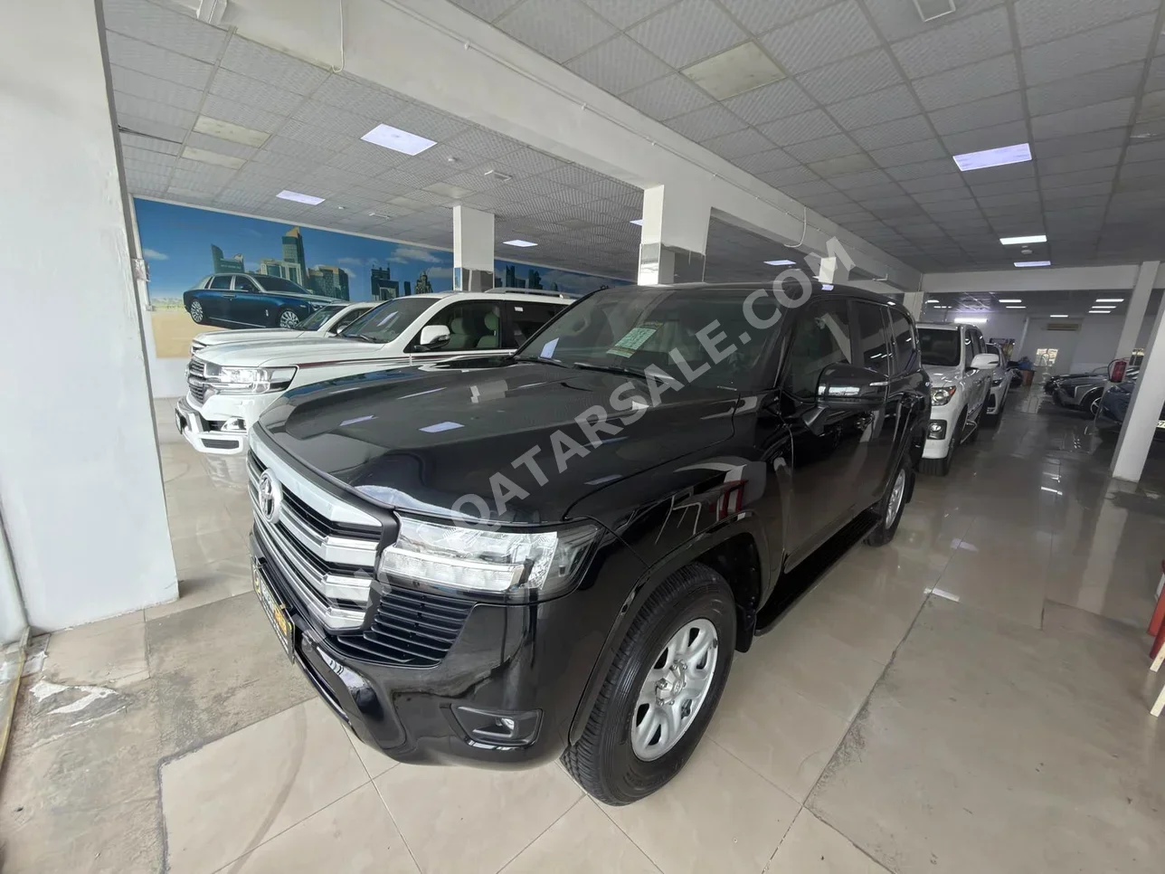 Toyota  Land Cruiser  GXR  2022  Automatic  75,000 Km  6 Cylinder  Four Wheel Drive (4WD)  SUV  Black  With Warranty