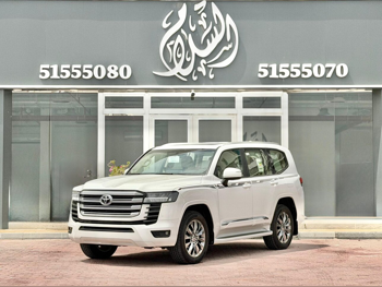 تويوتا  لاند كروزر  جي اكس ار توين توربو  2026  اوتوماتيك  3,000 كم  6 سلندر  دفع رباعي  اس يو في  أبيض  تحت الضمان
