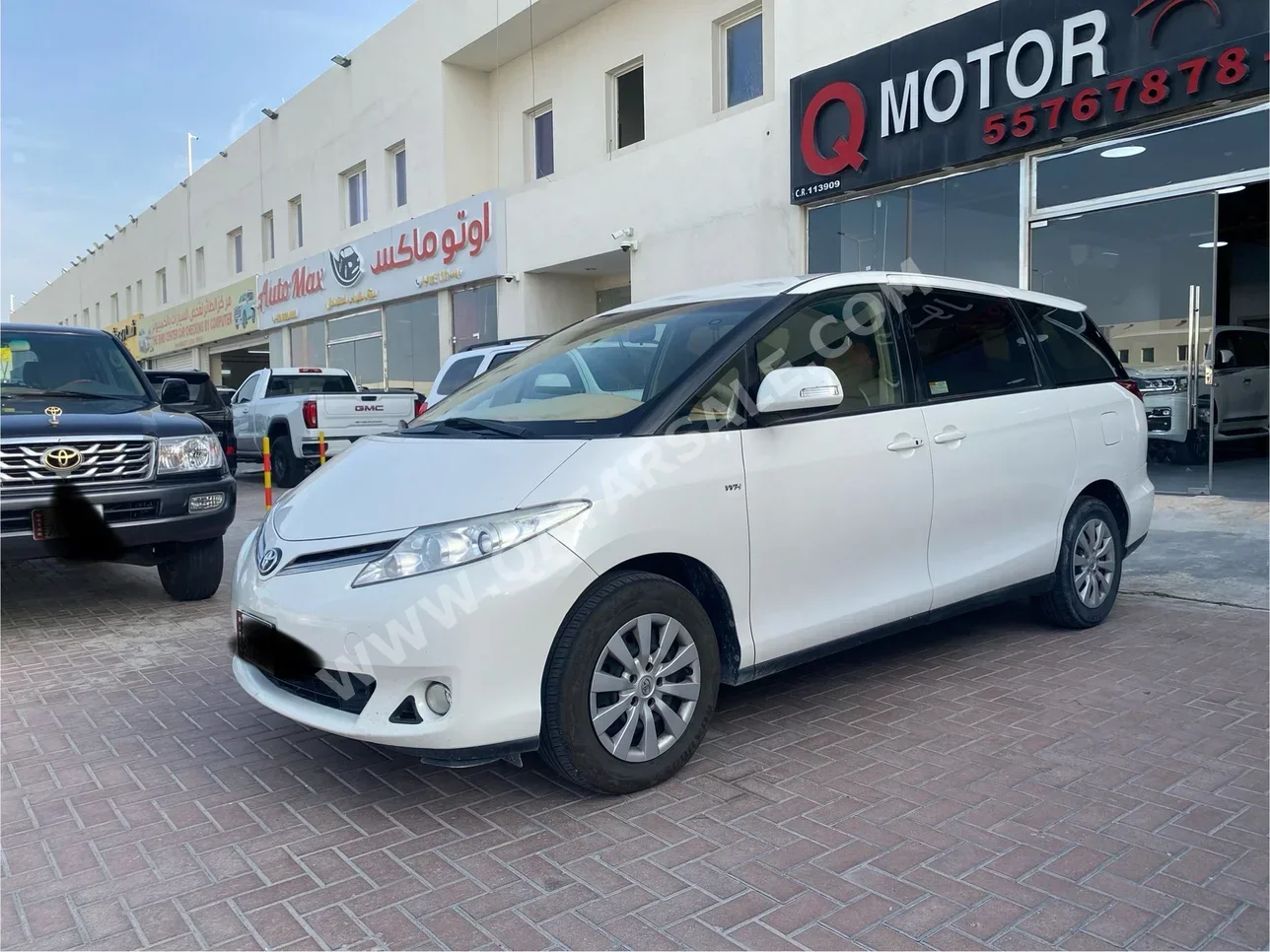 تويوتا  بريفا  2015  اوتوماتيك  148,000 كم  4 سلندر  سحب امامي  فان \ باص  أبيض