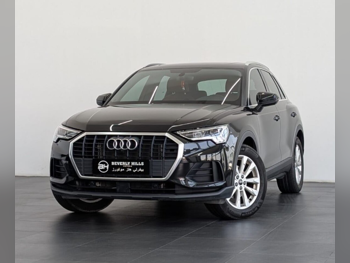 اودي  كيو 3  35 تي اف اس اي  2024  اوتوماتيك  35,250 كم  4 سلندر  سحب امامي  اس يو في  أسود  تحت الضمان