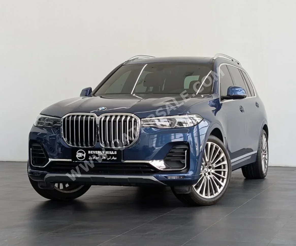 BMW  X-Series  X7 40i  2021  Automatic  50,935 Km  6 Cylinder  All Wheel Drive (AWD)  SUV  Blue