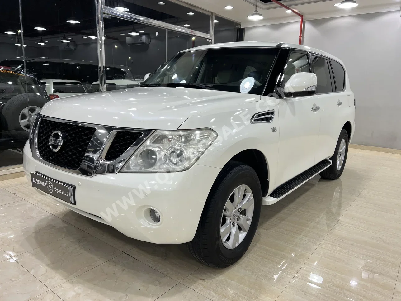 نيسان  باترول  اس اي  2013  اوتوماتيك  230,000 كم  8 سلندر  دفع رباعي  اس يو في  أبيض