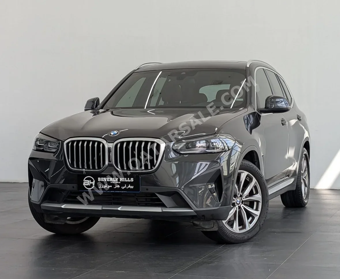 BMW  X-Series  X3 30i  2022  Automatic  19,450 Km  4 Cylinder  All Wheel Drive (AWD)  SUV  Gray  With Warranty