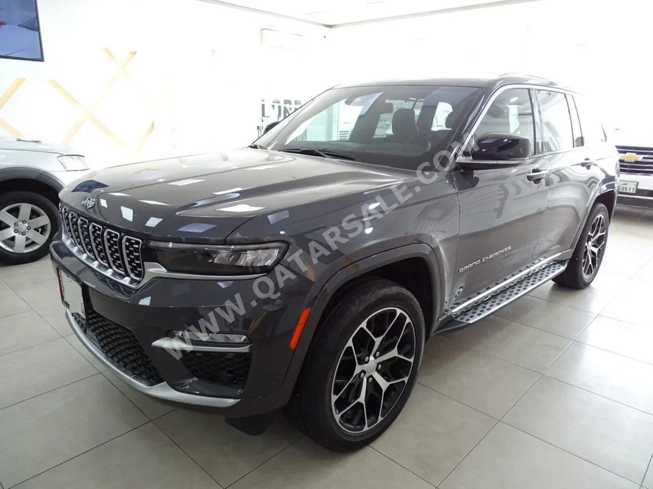 Jeep  Grand Cherokee  Summit  2024  Automatic  6,900 Km  6 Cylinder  Four Wheel Drive (4WD)  SUV  Gray  With Warranty