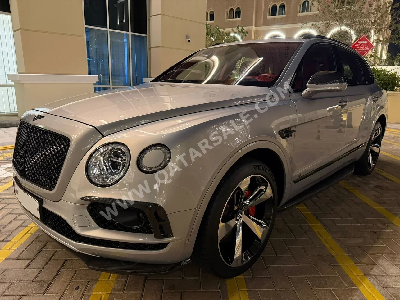 Bentley  Bentayga  First Edition  2017  Automatic  67,000 Km  12 Cylinder  Four Wheel Drive (4WD)  SUV  Silver
