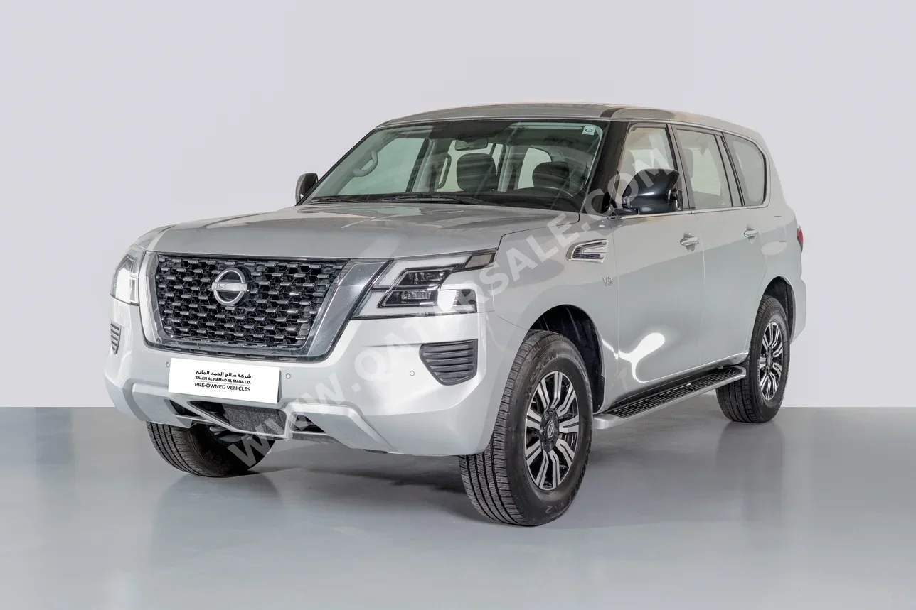 نيسان  باترول  ال اي  2022  اوتوماتيك  26,739 كم  8 سلندر  دفع رباعي  اس يو في  فضي