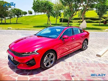 Kia  K 5  4 Cylinder  Sedan  Red  2021