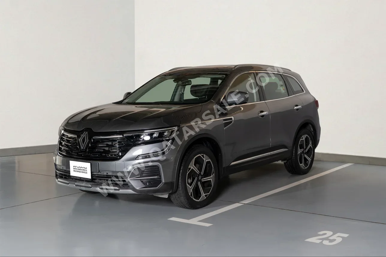 Renault  Koleos  2025  Automatic  836 Km  4 Cylinder  Rear Wheel Drive (RWD)  SUV  Gray  With Warranty