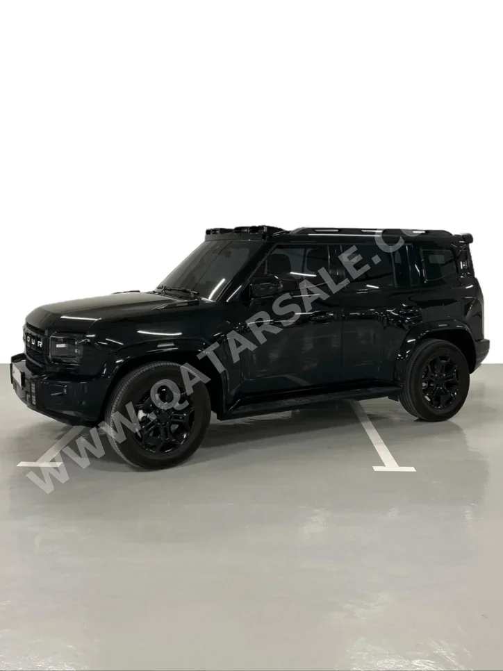 Jetour  T2  Luxury  2025  Automatic  32,000 Km  4 Cylinder  Four Wheel Drive (4WD)  SUV  Black  With Warranty