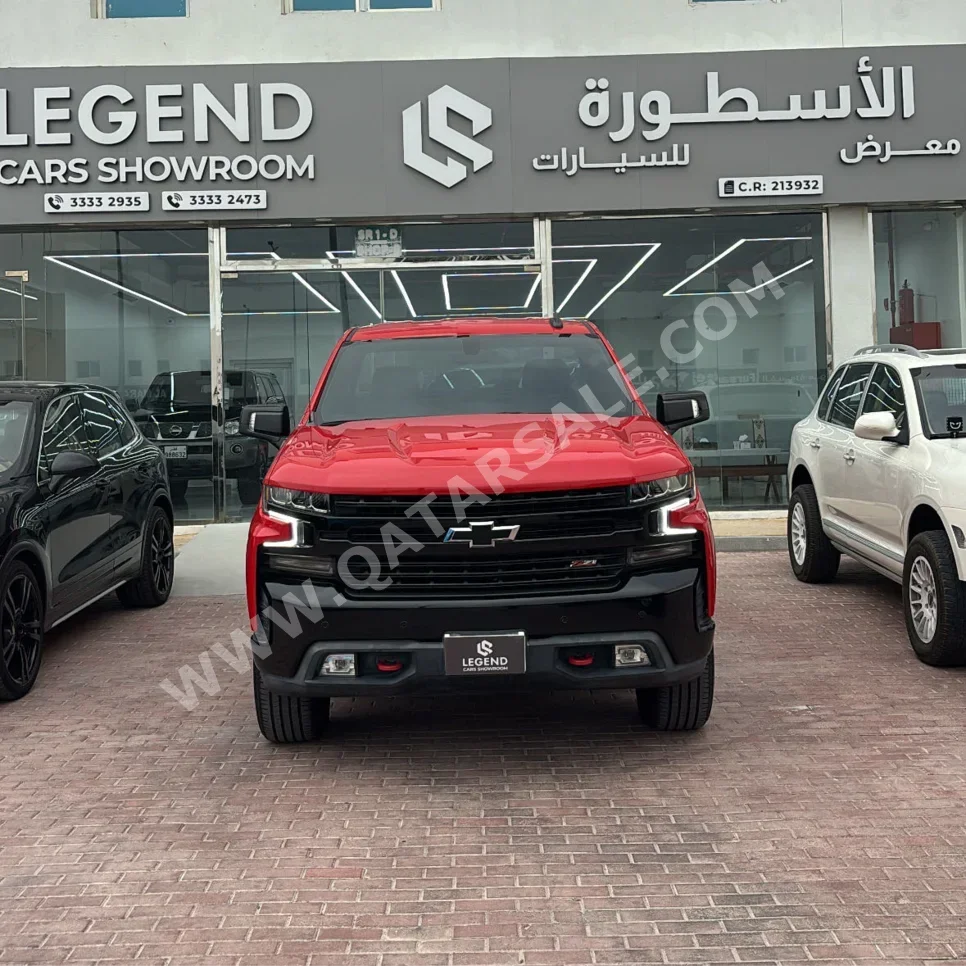 شفروليه  سلفرادو  ال تي زد - زد71  2021  اوتوماتيك  30,000 كم  8 سلندر  دفع رباعي  بيكب  أحمر  تحت الضمان