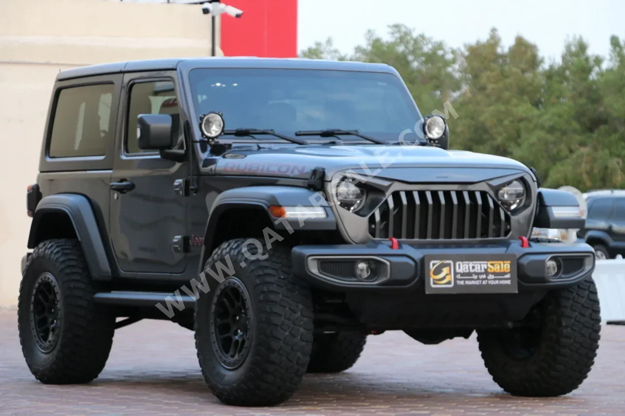 Jeep  Wrangler  Rubicon  2019  Automatic  33,000 Km  6 Cylinder  Four Wheel Drive (4WD)  SUV  Gray