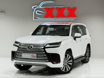 Lexus  LX  600  2025  Automatic  16,000 Km  6 Cylinder  Four Wheel Drive (4WD)  SUV  White  With Warranty