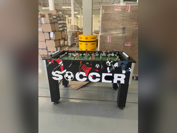 Black and Red  Foosball Table