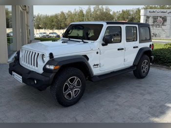 Jeep  Wrangler  Sport  2022  Automatic  28,000 Km  6 Cylinder  Four Wheel Drive (4WD)  SUV  White  With Warranty