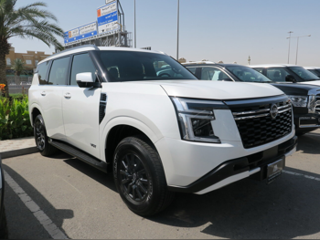 نيسان  باترول  ال اي تيربو  2025  اوتوماتيك  2,000 كم  6 سلندر  دفع رباعي  اس يو في  أبيض  تحت الضمان