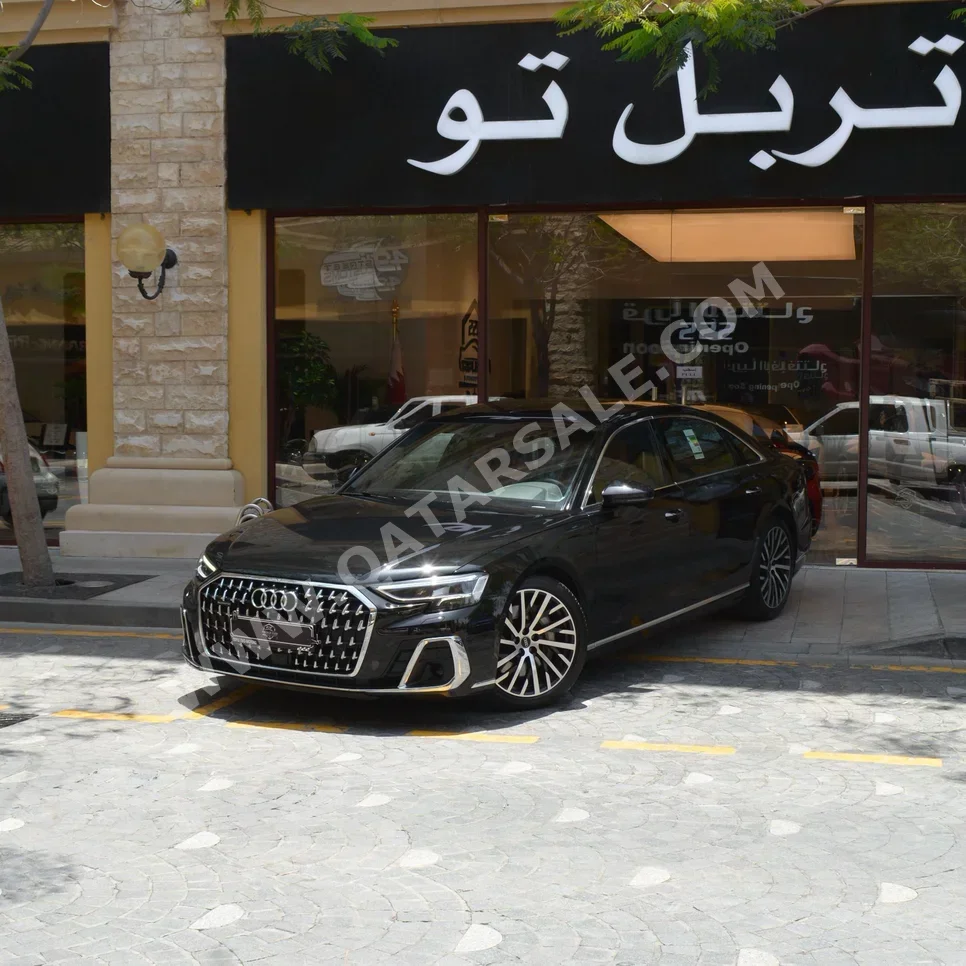 Audi  A8  L  2025  Automatic  16,800 Km  6 Cylinder  All Wheel Drive (AWD)  Sedan  Black  With Warranty