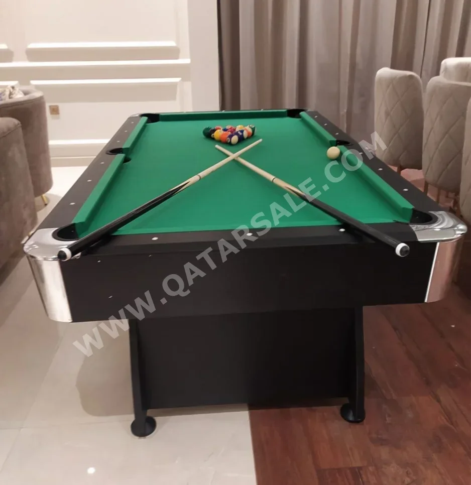 Green  Billiard Table